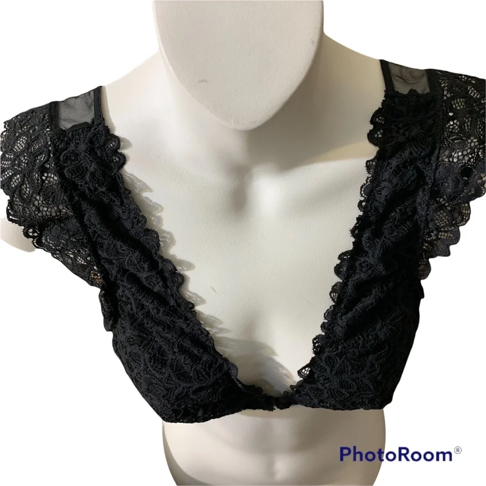 Victoria Secret Lace Black Bralette